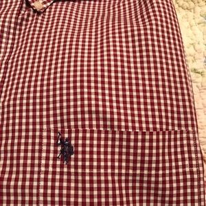 U.S. Polo Association Men’s L/S Shirt-Size L 15-15 1/2